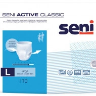 Scutece adulti Seni Active Classic , tip chilot, Large, 10 buc - Img 2