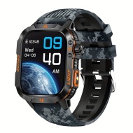 Ceas smartwatch sport, PMMD104806-NEGRU