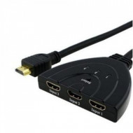 Hub HDMI Prolight APPC28, 3x1, 1920x1200, 12 bit, Negru, PMHOLM03493