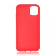 Husa iPhone 11 Pro Max Rosie Flexibila din Silicon - Img 2