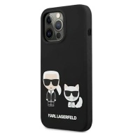 Husa pentru IPHONE 13/13 PRO, LAGERFELD KARL, negru - Img 2