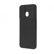 Husa Samsung Galaxy A30 - Silicon Antisoc cu Protectie Glisanta Pentru Camera - Negru