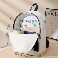 Rucsac damă Agneta cu model pisică și fluture – Stil casual și adorabil, TMPY151259