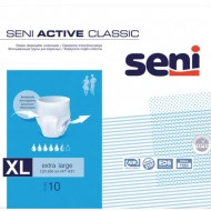 Scutece adulti Seni Active Classic , tip chilot, Extra Large, 10 buc