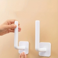 Set 2 carlige de perete cu adeziv, PMQJ24692
