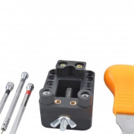 Trusa pentru reparat ceasuri, 13 piese, surubelnite,penseta,cheie,husa