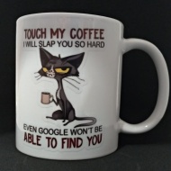Cana personalizata, Touch my Coffee, MC101