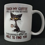 Cana personalizata, Touch my Coffee, MC101
