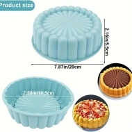 Forma din silicon pentru tort, roz, PMNN26250 - Img 4