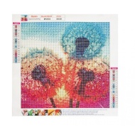 Goblen mozaic cu diamante, papadii, 30 x 30 cm, PM000162123