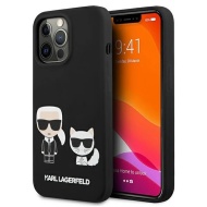 Husa pentru IPHONE 13/13 PRO, LAGERFELD KARL, negru