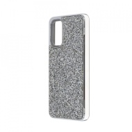 Husa pentru Samsung Galaxy S20 - Husa Luxury Glitter Diamond Silver