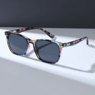 Ochelari de Soare, rame cu model abstract, unisex, TMYE810314