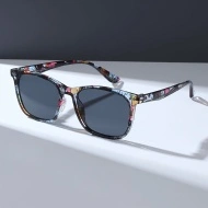 Ochelari de Soare, rame cu model abstract, unisex, TMYE810314