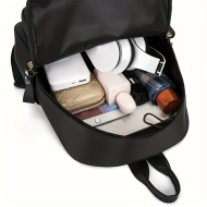 Rucsac Negru Minimalist si Stilat pentru Femei, TMHU1862437