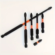 Set de 6 burghie magnetice in cruce, PMEH25807