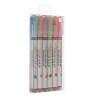 Set de 6 de carioci cu 2 capete, PM00024861