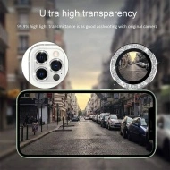 Tempered Glass HARD DIAMOND for camera (LENS) for Samsung Galaxy S24 Plus silver (lens 3 pieces), PROB04151 - Img 2