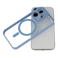 Acrylic Color Magsafe Case for Samsung Galaxy S25 light blue, POK064454