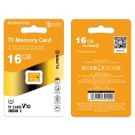 Card de memorie Borofone MicroSD 16GB, SDHC, Clasa 10, 85MB/s, MGKAR00290