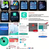 Ceas Smartwatch pentru barbati si femei, PMTX56450-NEGRU