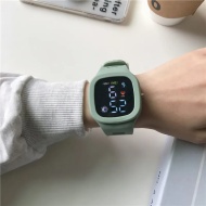 Ceas Sport Led Unisex, Quartz, afisaj Digital, verde, LD203-V2