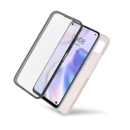 Husa iPhone 11 PRO - 360 Fully cu Spate din Policarbonat si Folie din Silicon - Crem - Img 3