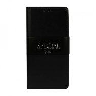 Husa pentru SAMSUNG GALAXY S21, negru, (piele italiana originala)