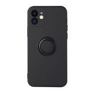 Husa pentru Xiaomi MI 11 ULTRA, Vennus Silicone cu inel, negru