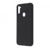 Husa Samsung Galaxy A11 - 360 Fully cu Spate din Policarbonat si Folie din Silicon - Negru