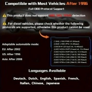 Scaner de diagnosticare auto OBD2, PMHU88848 - Img 3