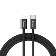 Benks Cable D46 braided - Type C to Lightning - PD 27W 3A 2 metres black, MGKABAV1704 - Img 4