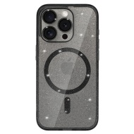 Glitter Magsafe Case for Samsung Galaxy S24 Ultra black clear, POK062768