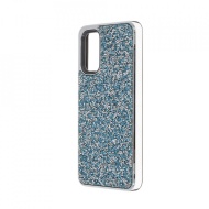 Husa pentru Samsung Galaxy S20 - Husa Luxury Glitter Diamond Turcoaz