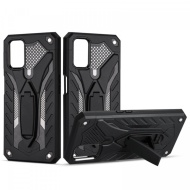 Husa Samsung Galaxy S20 - Military Defender Antisoc cu Suport Wide - Negru