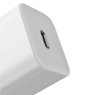 Incarcator priza Baseus Super Si 1C Type C - QC 3.0 PD 25W 3A with Type C to Type C, alb - Img 2