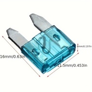 Kit sortiment de siguranțe auto durabile 60 buc, PMNM124349
