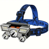 Lanterna de cap cu incarcare USB, multiple moduri de iluminare, PMER161855