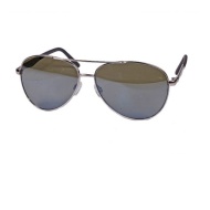 Ochelari de soare cu rama metalica, Unisex, AS-8307-GRI