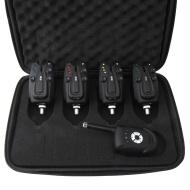 Set 4+1 Avertizori Electronici de Pescuit cu Telecomandă și Husă de Transport – JSFUN, TMKH345958