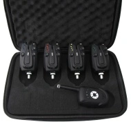 Set 4+1 Avertizori Electronici de Pescuit cu Telecomandă și Husă de Transport – JSFUN, TMKH345958 - Img 3