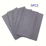 Set 5 lavete magice pentru curățat oglinzi și geamuri, ultra-absorbante, TMMV65545