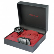 Set cadou, ceas barbatesc si curea, Excellanc, PM2200001-003