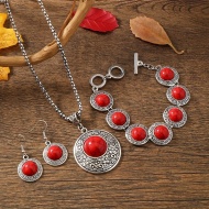 Set cadou, colier, bratara si cercei, PMWL34354