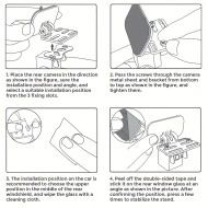 Suport auto pentru camera spate, PMGB13394 - Img 3