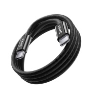 Benks Cable D46 braided - Type C to Lightning - PD 27W 3A 2 metres black, MGKABAV1704