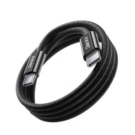 Benks Cable D46 braided - Type C to Lightning - PD 27W 3A 2 metres black, MGKABAV1704