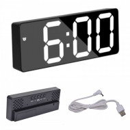 Ceas digital de birou, Alb, PMVE3558