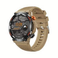 Ceas smartwatch sport, cu busolă si lanterna LED, PMHV30629-KAKI