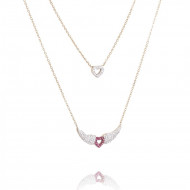 Colier fashion, placat cu aur 14K, PMNST15053